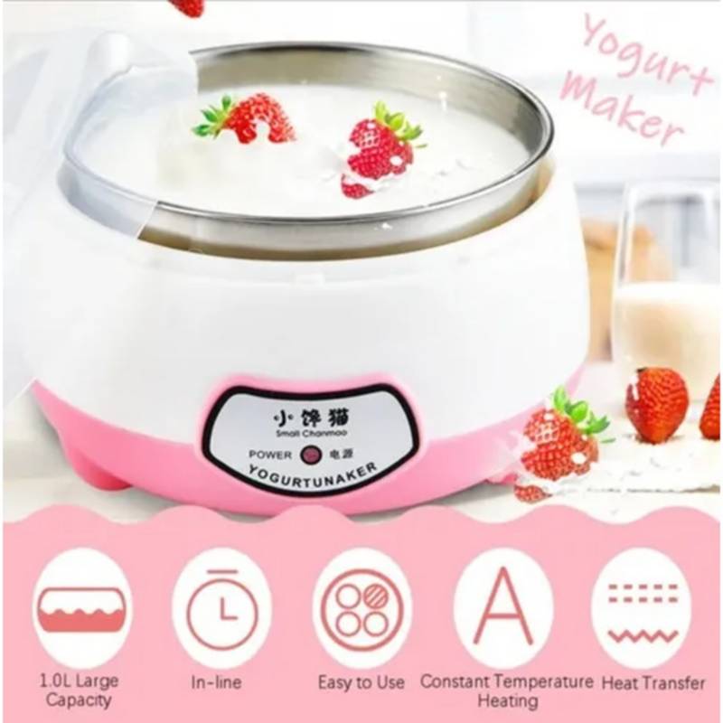 GENERICO Yogurtera Automática Eléctrica De 1 Litro Maquina Yogurt