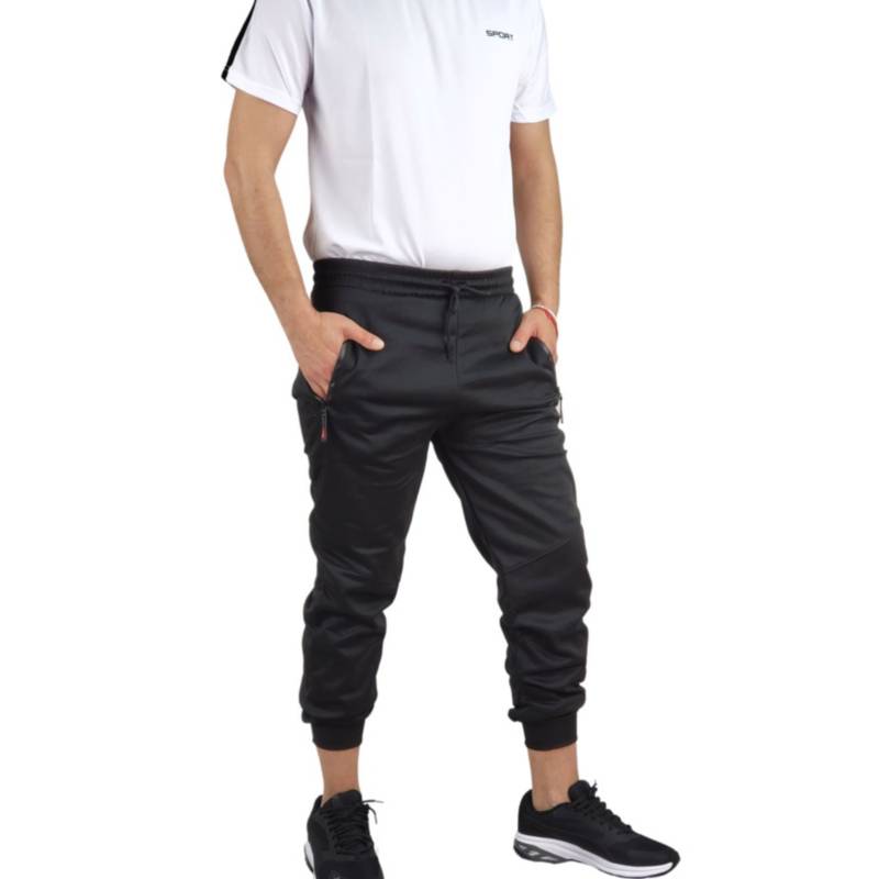 Pantalon Hombre Jogger - Negro — Polo Club