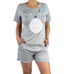 MPROPIA - Pijama Mujer Verano. Polera Y Short. Diseños Raton 553