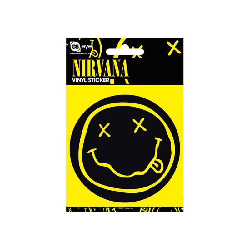 Nirvana Smiley Decal / Sticker