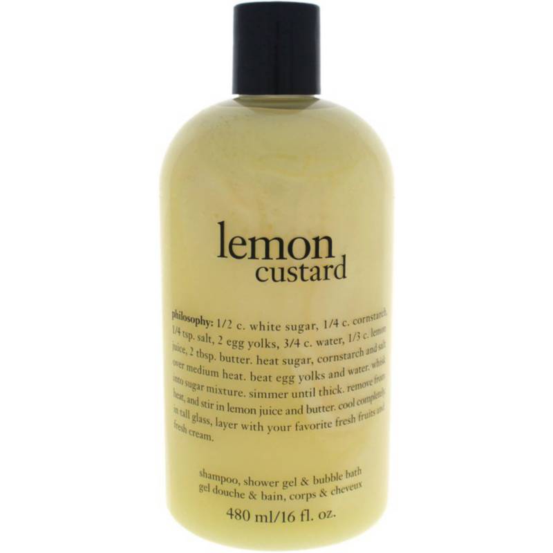 PHILOSOPHY - Shampoo, Gel de Ducha y Baño de Burbujas Lemon Custard-Philosophy-480ml