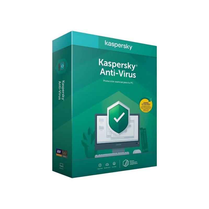 KASPERSKY - Kaspersky Antivirus 1 Pc 1 Año 2020