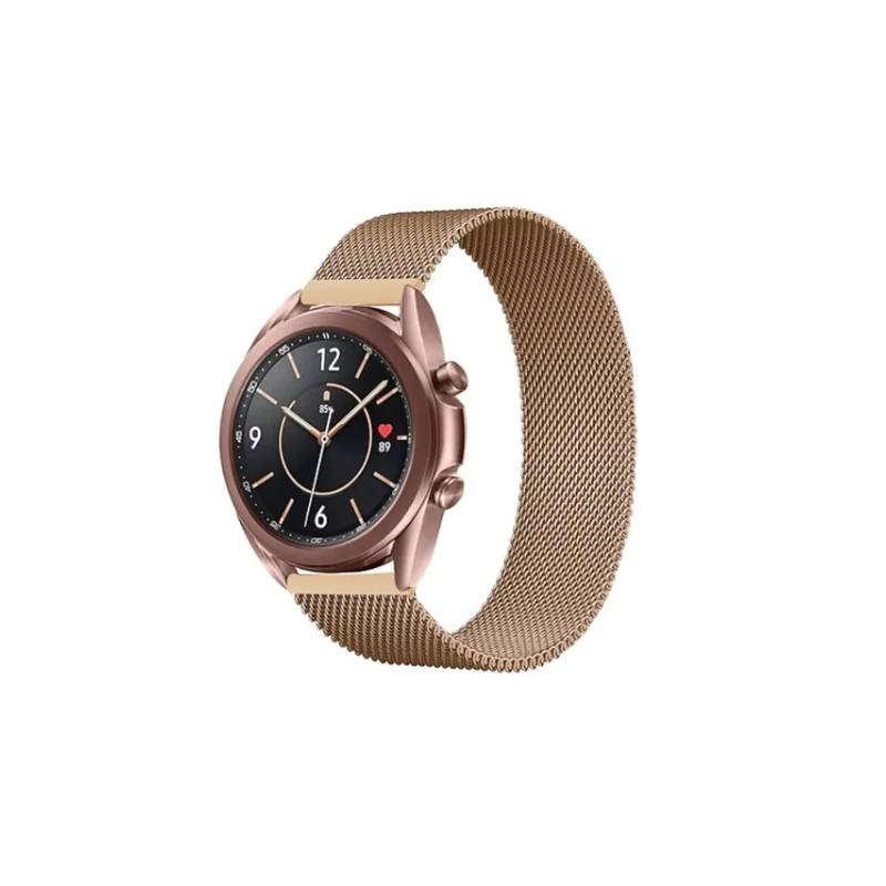 GENERICO - Correa Metálica Samsung Active Galaxy Watch 20mm -rosagold