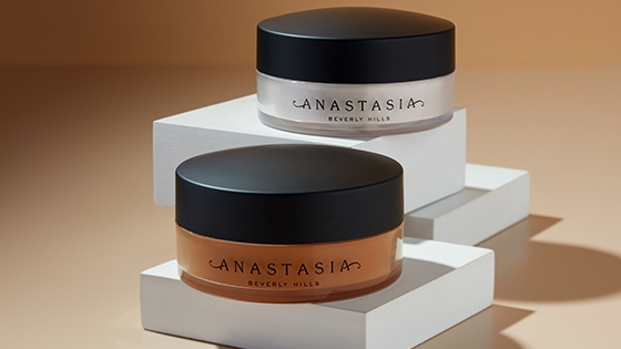 ABH ANASTASIA BEVERLY HILLS COSMETICS MAQUILLAJE PARA MAQUILLADORES PROFESIONALES LOOSE SETTING POWDER EYES