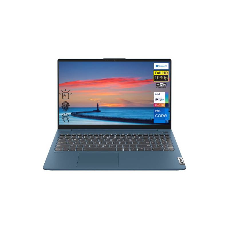 LENOVO - Notebook Lenovo Ideapad 5i i7 12GB RAM 512GB SSD Windows 11 Azul.