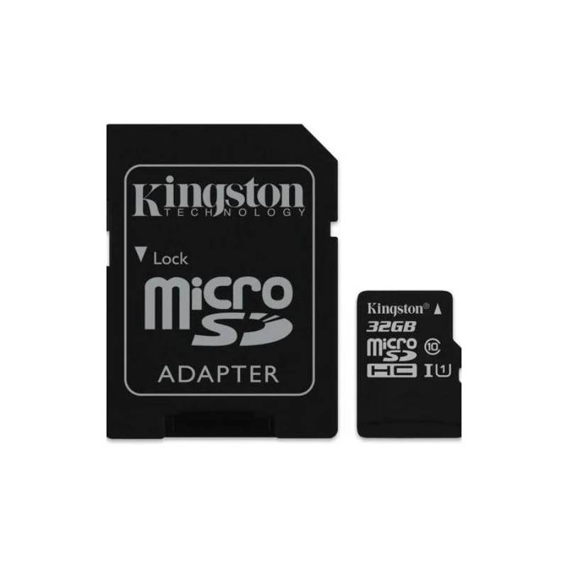 KINGSTON - Tarjeta Micro Sd Kingston Canvas Select Con Adaptador 32gb