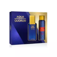 QUORUM - Aqua Quorum Edt 100 + 150ml Deo