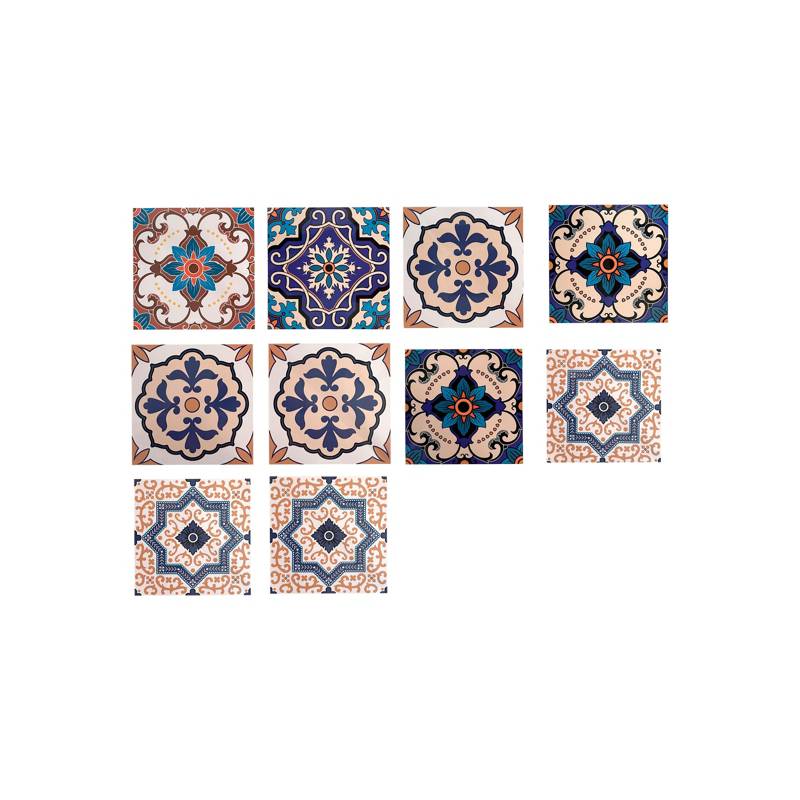 GENERICO - Azulejos Autoadhesivos Baldosas Decorativas Marruecos
