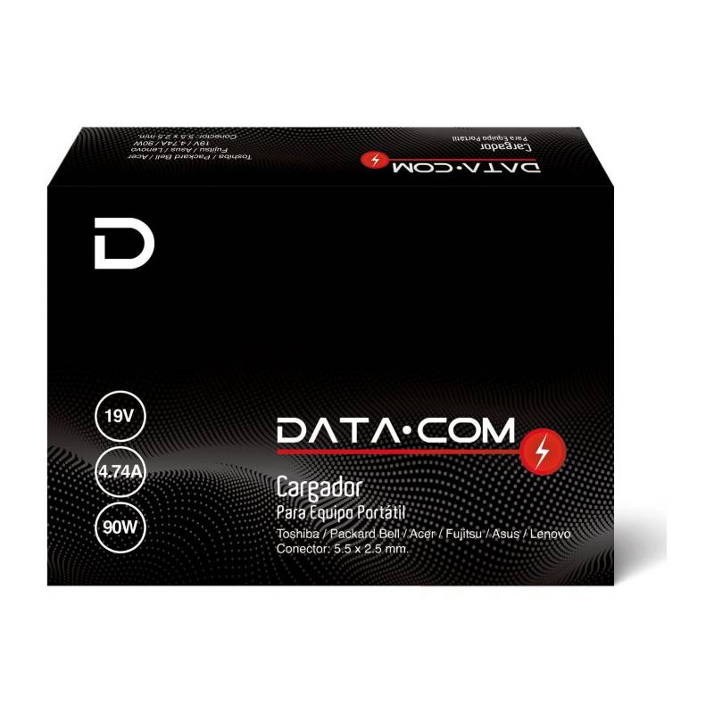 DATACOM - CARGADOR NOTEBOOK PACKARD BELL - 19V / 4.74A / 90W