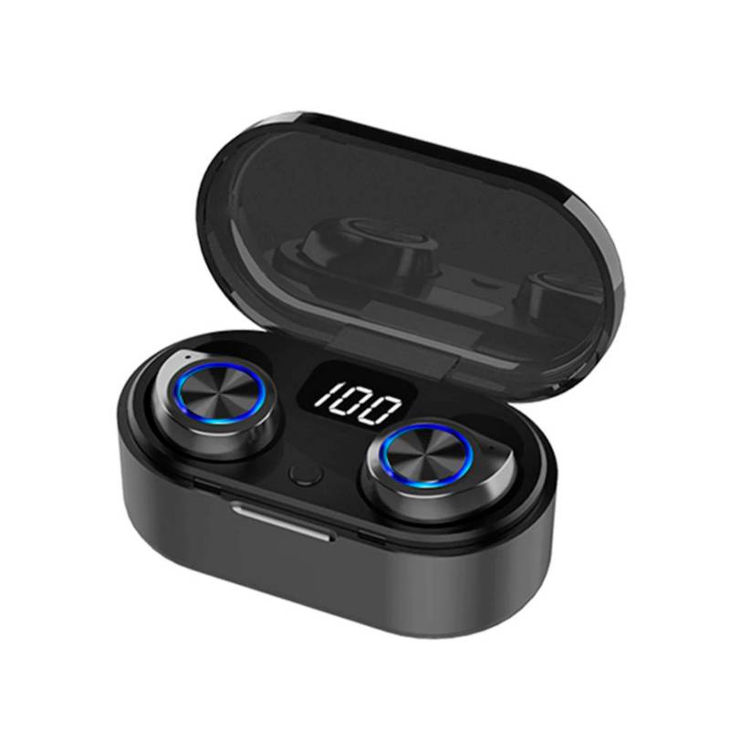 COMPRAPO Aud fonos Inal mbricos TW80 bluetooth 5.0 negro