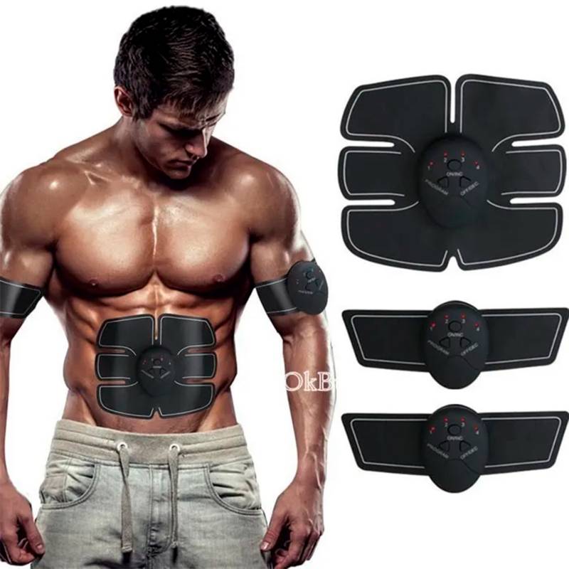 Ems Pad Electroestimulador muscular abdomen y brazos ABS