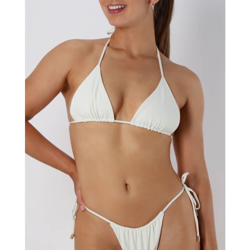 BORABORA - Bikini Top Crema Mujer.