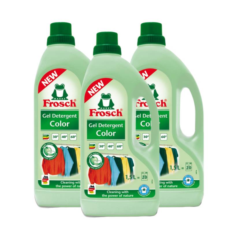 Frosch Detergente ropa 3 x 1,5L