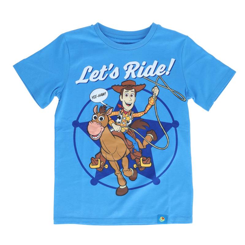 DISNEY - Polera Niño Toy Story Lets Ride Azul Disney
