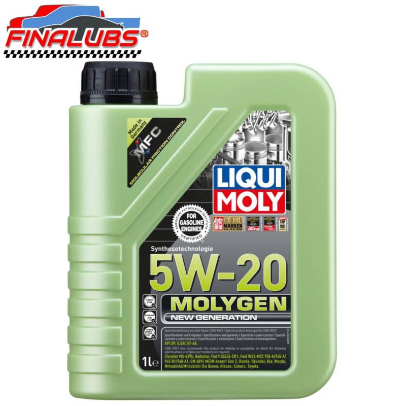 LIQUI MOLY - Aceite Liqui Moly Molygen 5W20 100% Sintético 1 Litro