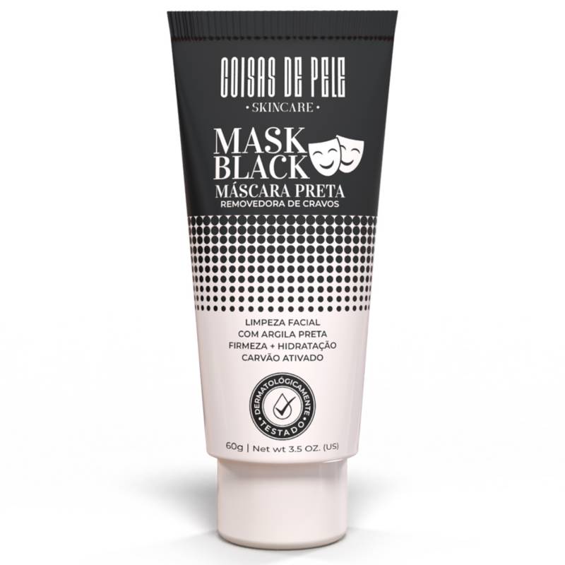 GENERICO - Black Mask Removedora de Puntos Negros Coisas de Pele 60 Gr
