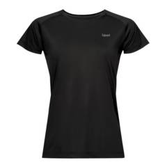 LIPPI - Poleras Mujer Core Q-Dry T-Shirt Negro Lippi