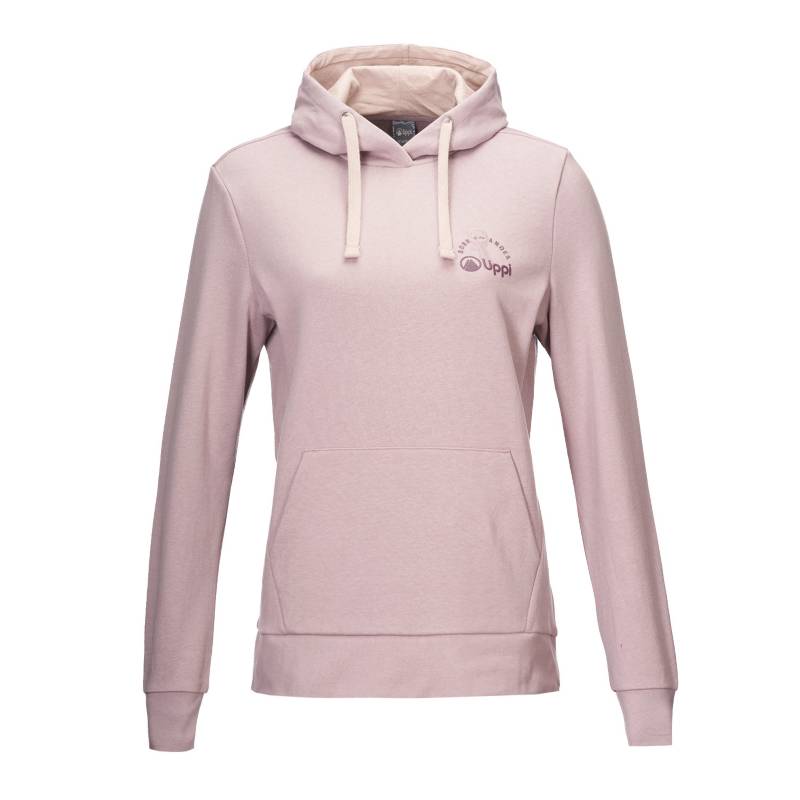 Poleron Mujer Insigne Hoody Sweatshirt Rosa Oscuro Lippi