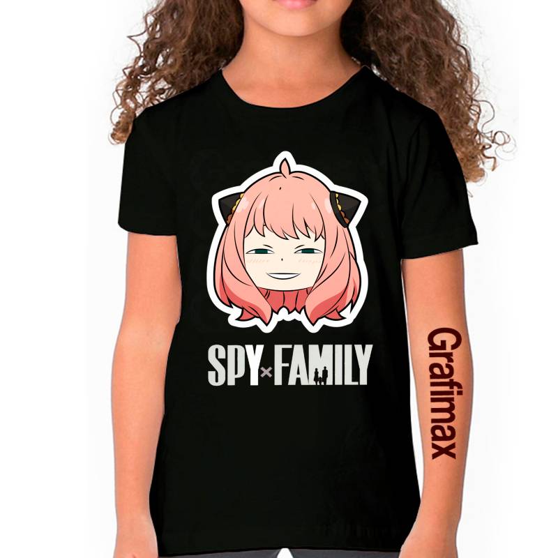 GRAFIMAX - Polera Spy X Family Anime Anya Forger Niños Adulto Grafimax