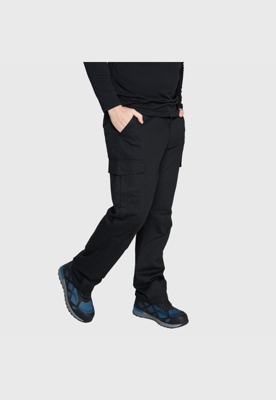 Pantalón De Gabardina Modelo Max Oversize Cargo Hombre