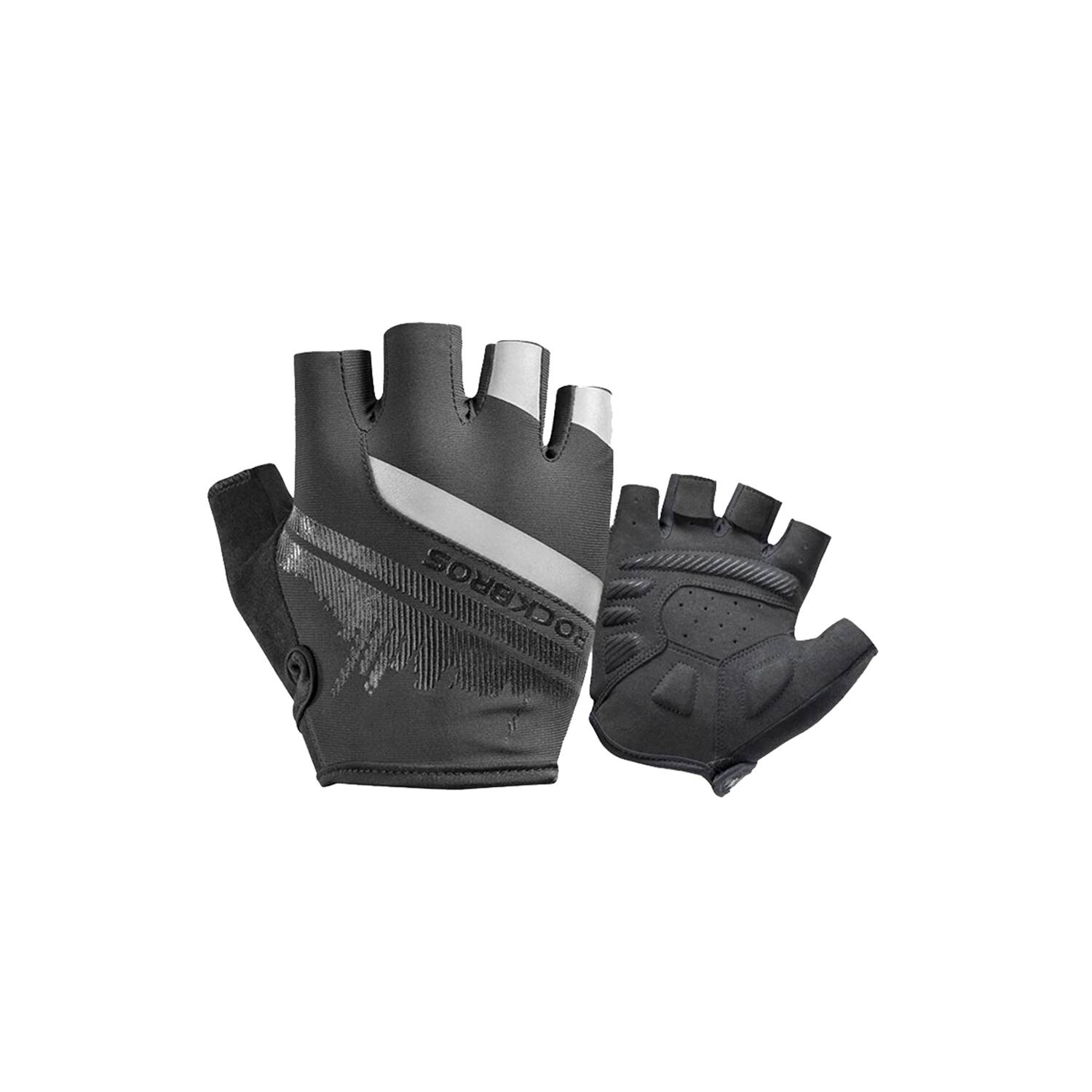 Guantes Bicicleta Rockbros Reflectantes Dedo Largo Ruta Mtb