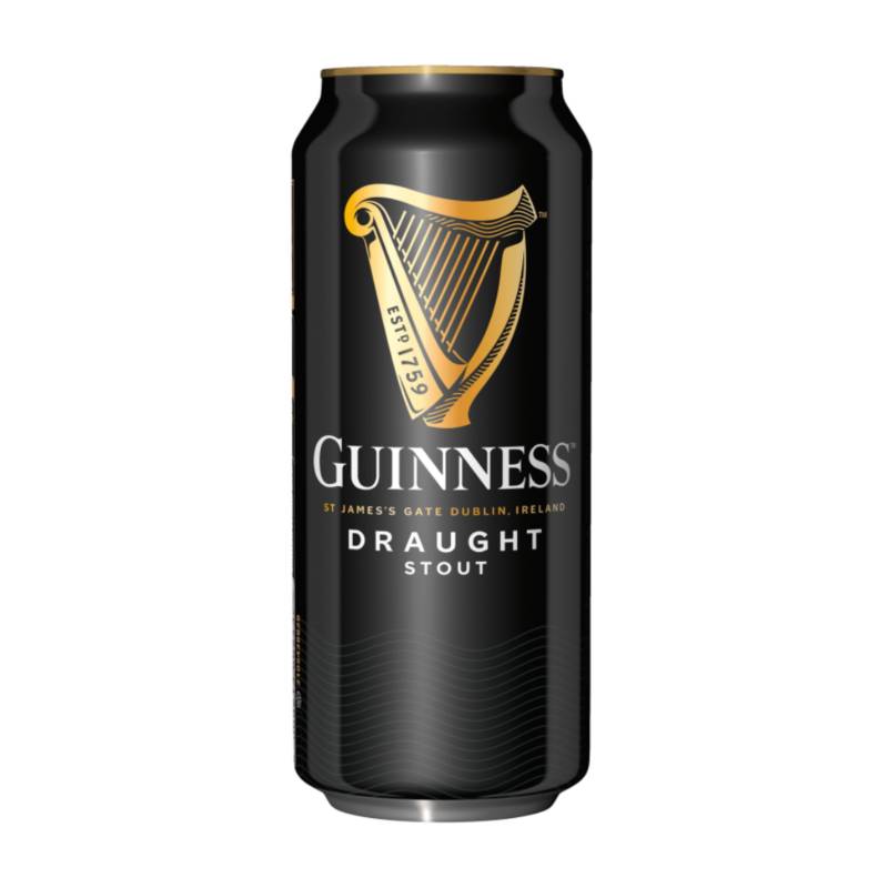 GUINNESS - Cerveza Guinness Draught Stout 440cc - Irlanda Premium Negra