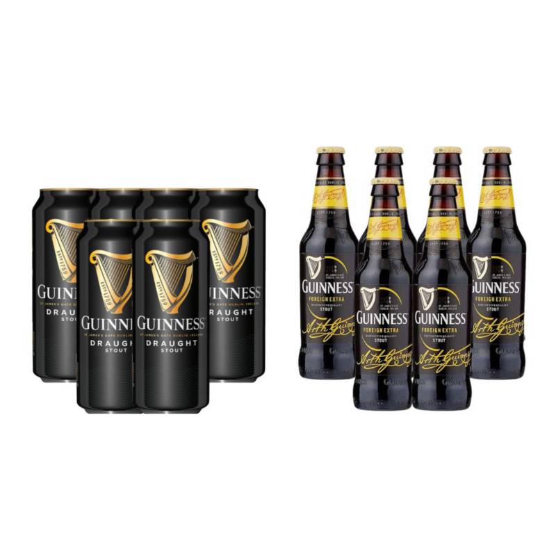 GUINNESS - Pack 12 Cervezas Guinness Draught Stout Y Fes