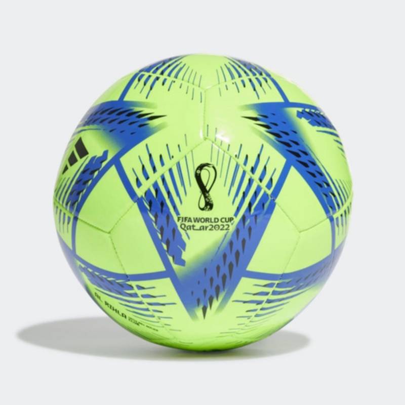 ADIDAS - Balón Fútbol Verde/Azul Al Rihla Mundial Qatar 2022 Adidas