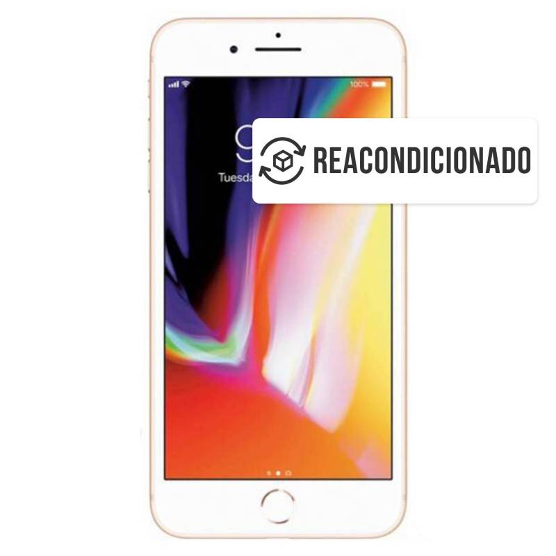 APPLE - Iphone 8 plus gold 64 gb reacondicionado