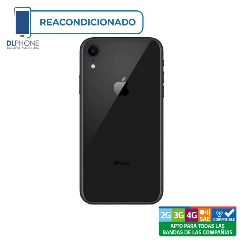 APPLE - iPhone XR de 128gb Negro Reacondicionado
