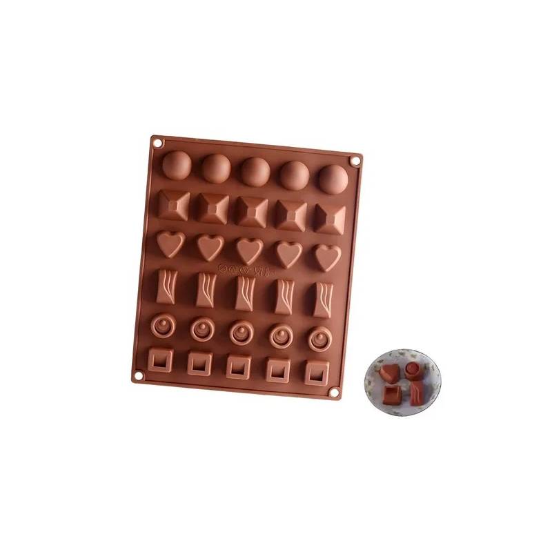 Waffle Chocolate Mold moldes De Silicona Chocolate Bar Mold Silicone Moldes  De Silicona Para Reposteria Reposteria