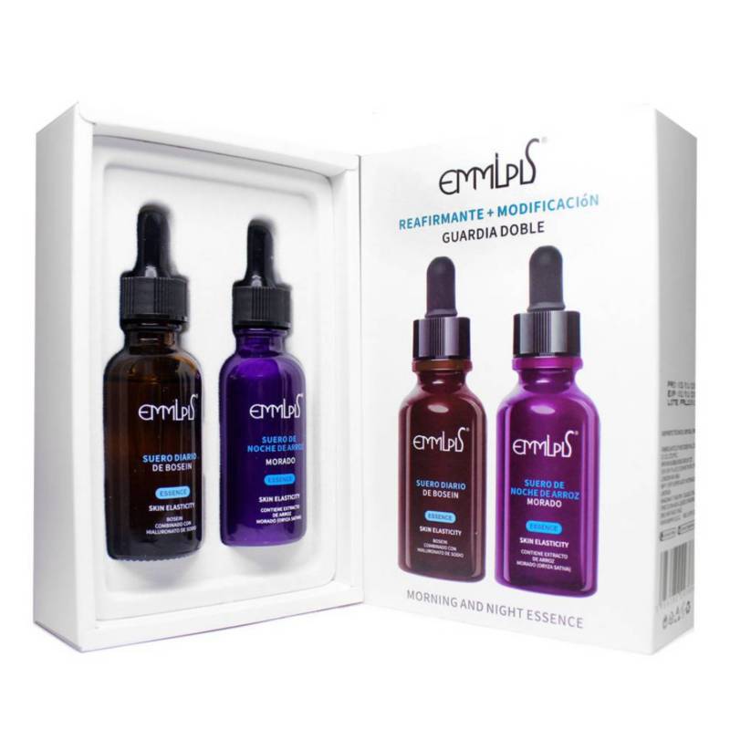 EMMLPLS - Tratamiento Facial Suero Reafirmante De Dia Y Noche 30ml