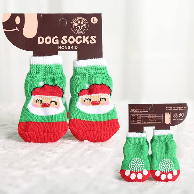 SUSU - Pack de calcetines navideños TALLA S para mascotas pequeñas