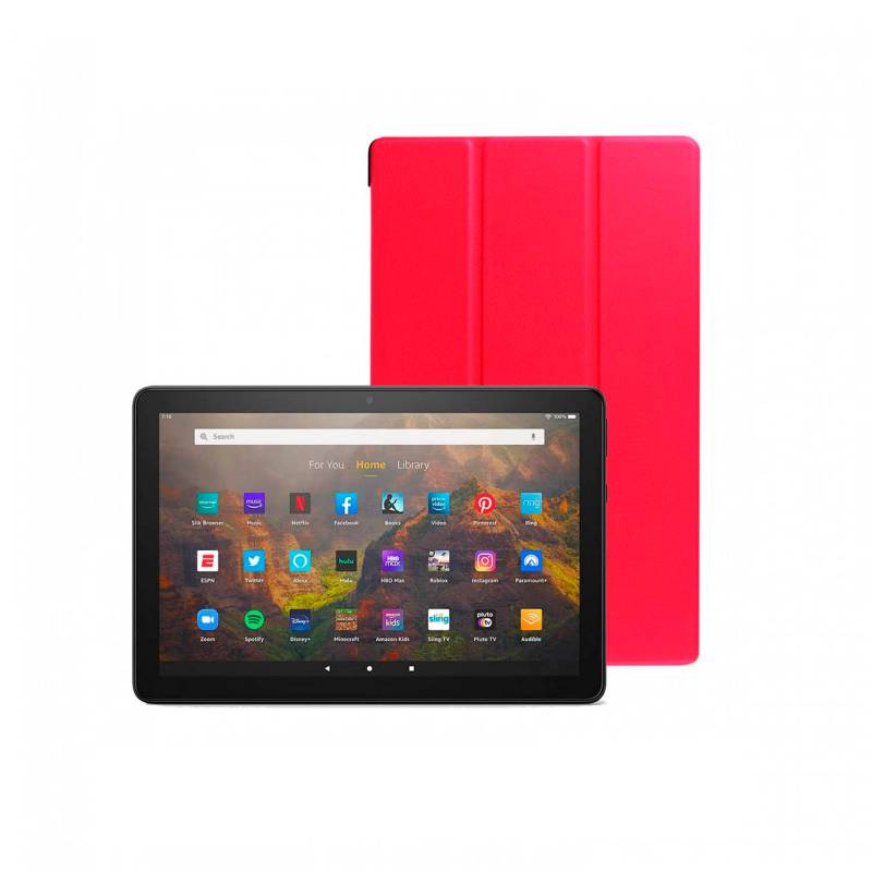 AMAZON - Tablet Fire HD 10 11 Gen 32GB Negro + Funda Color AMAZON