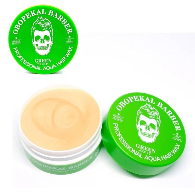 OBOPEKAL - Cera Gel Modelador Aqua Wax 200g Verde Obopekal®