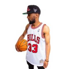MITCHELL & NESS - Camiseta authentics NBA bulls 97-98 scottie pippen mitchell and ness