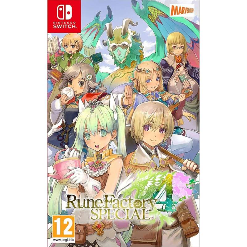 NINTENDO - Rune Factory 4 Special (Europeo) (Nintendo Switch) NINTENDO
