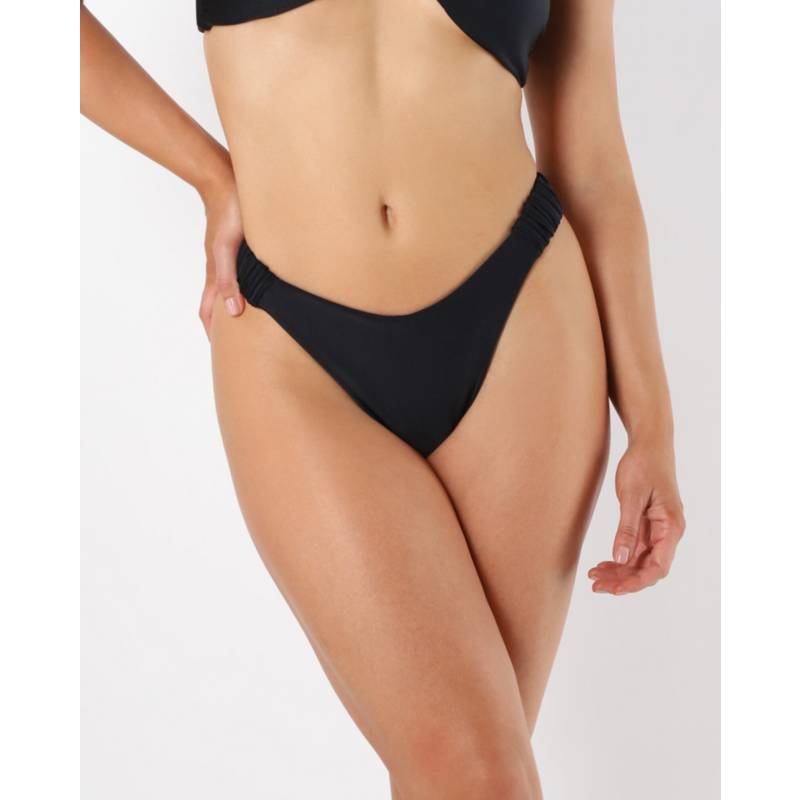 BORABORA - Bikini Bottom Negro Mujer.
