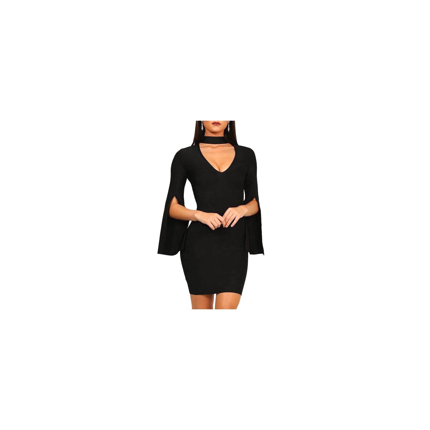 HENNE CLOTHING Vestido Corto de Verano - Mujer Juvenil