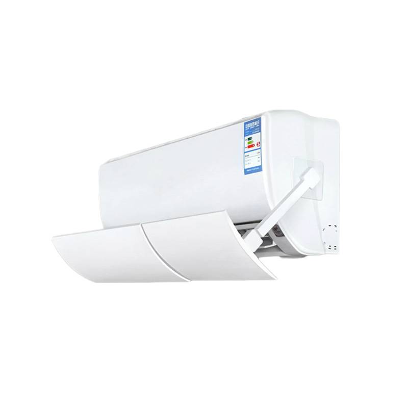 Deflector de aire acondicionado delgado, ajustable de longitud y ángulo que  ayuda a enfriar/calentar la circulación del aire, antiexplosión, deflector