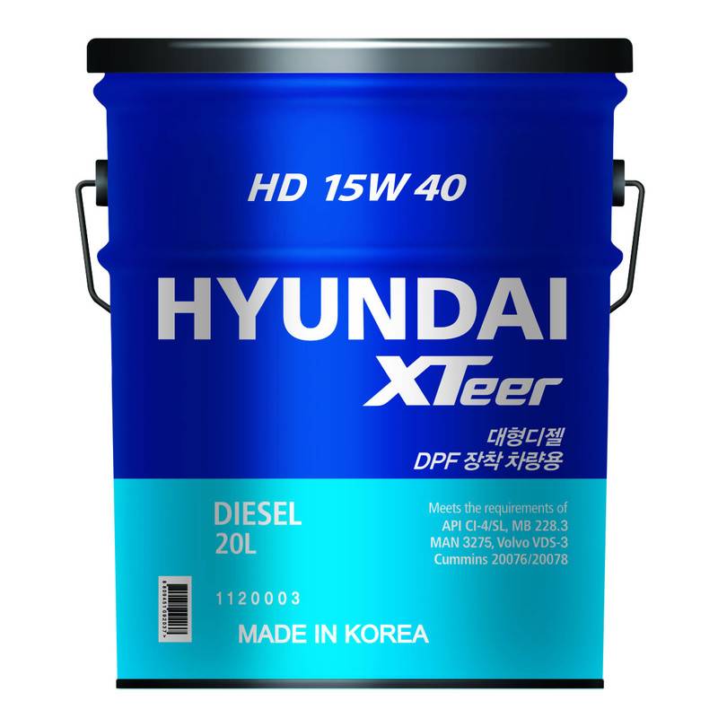 HYUNDAI - Hyundai Xteer Heavy Duty 15w40 20 Lt