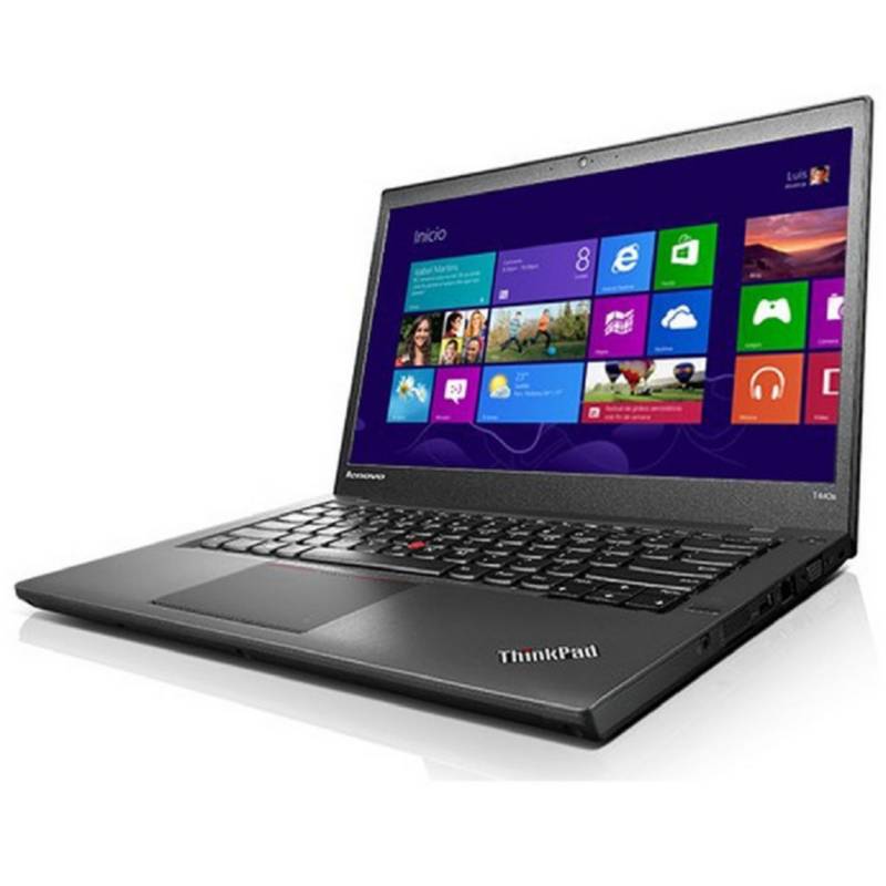 LENOVO - Notebook Lenovo ThinkPad T440 I5-4300 8GB 240GB SSD W10 Pro Reacondicionado