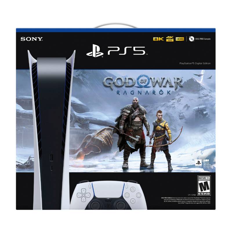 SONY - Consola Playstation 5 Digital mas God of War PS5