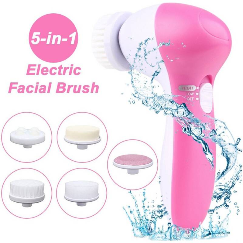 GENERICO - 5-1 Multi function Electric Facial Cleansing Brush