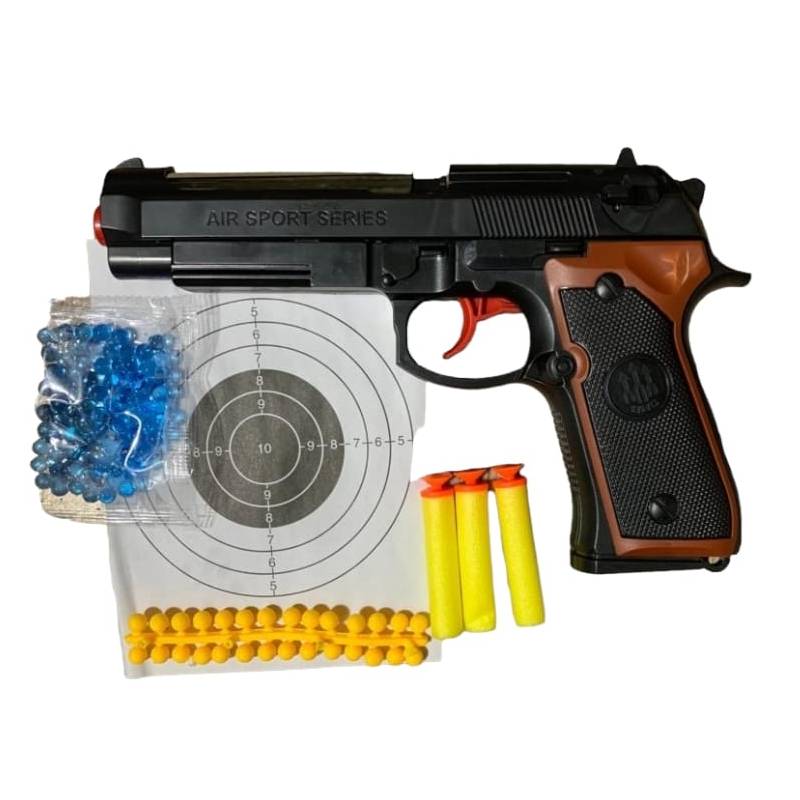 Pistolas Airsoft de JUGUETE! Revólveres de Plástico a Balines - Toy Guns -  TOYS REVIEW 
