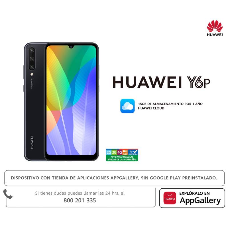 HUAWEI - Smartphone Y6P 64GB