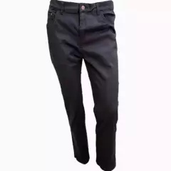 ISLANDER - Pantalón Twill / Modelo Jeans    Negro