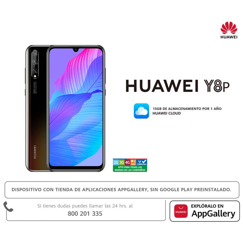 HUAWEI - Celular Smartphone Huawei Y8P 128 GB