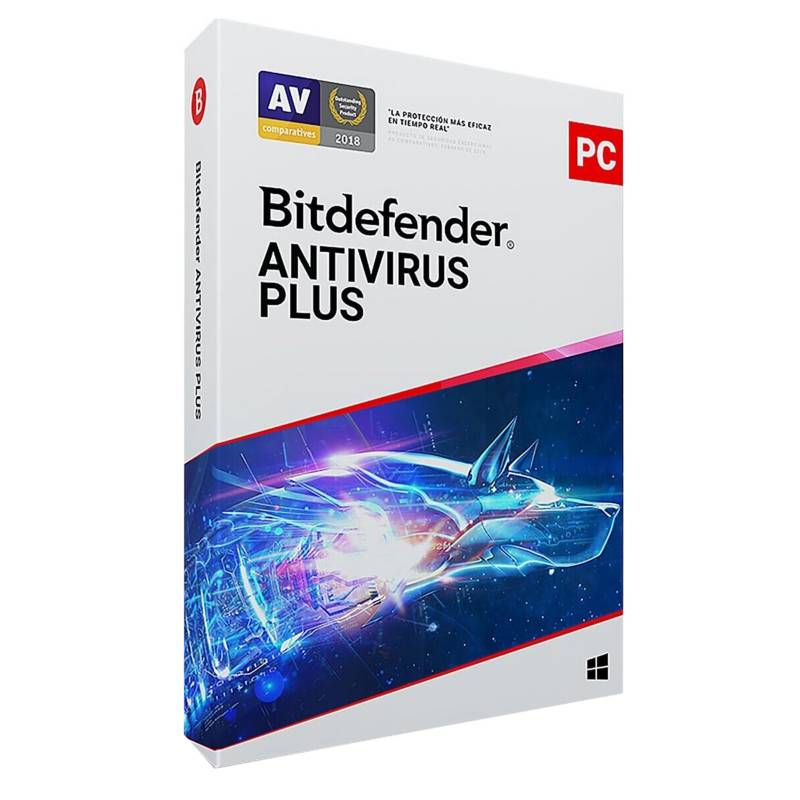 BITDEFENDER - Bitdefender Antivirus Plus 1 Pc 1 Año 2020