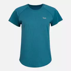 LIPPI - Polera Mujer Core Q-Dry T-Shirt Turquesa Claro Lippi